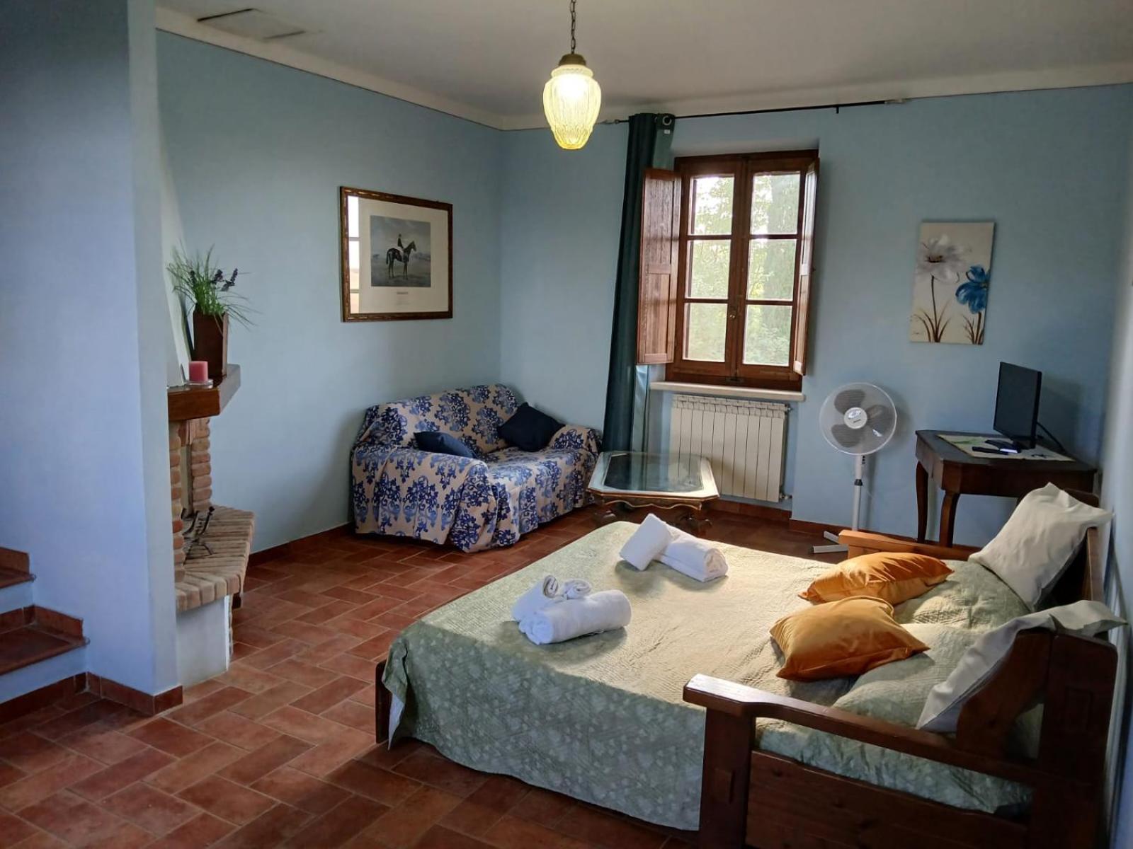 Agriturismo Caliano Asciano Bagian luar foto