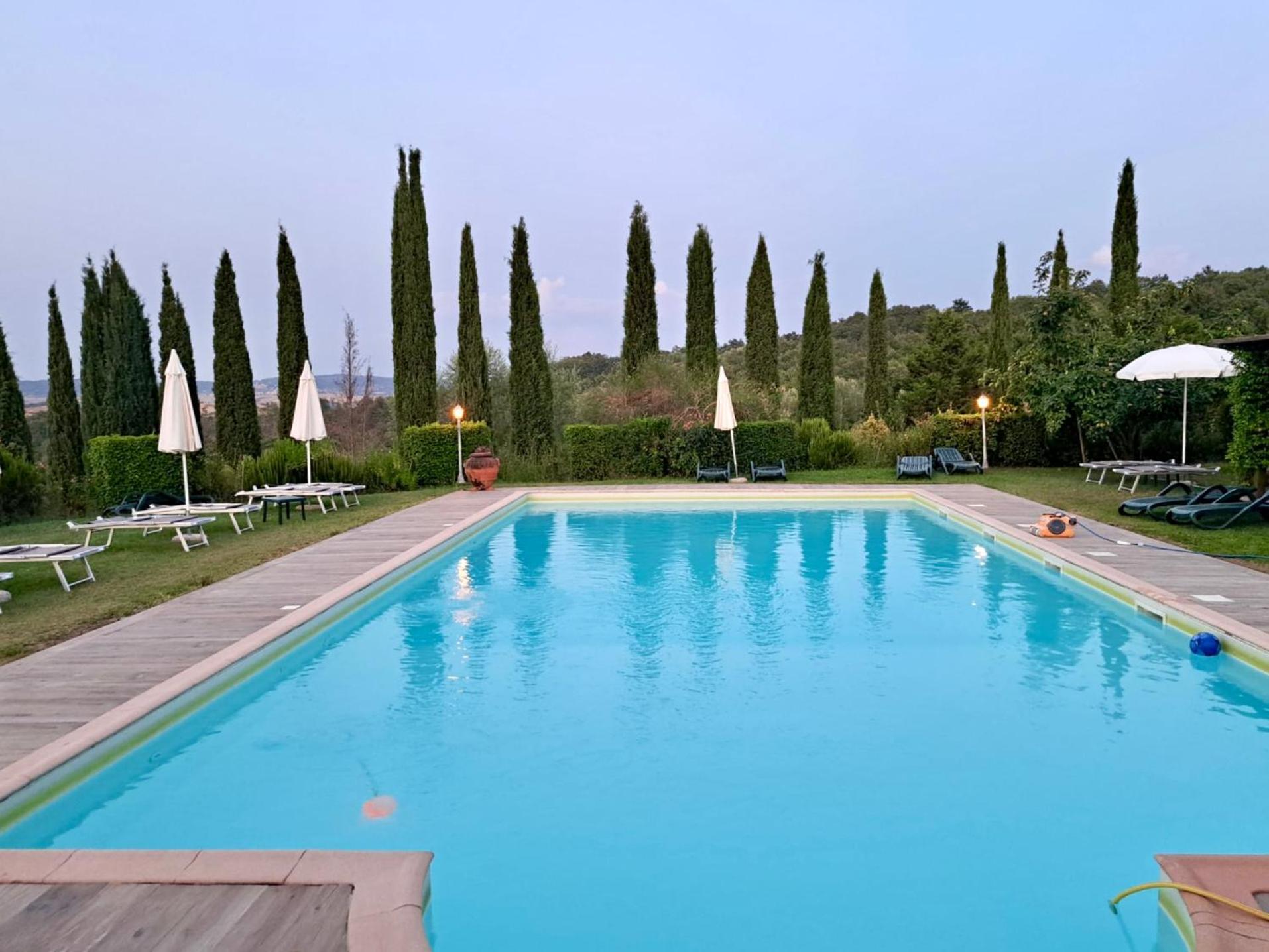 Agriturismo Caliano Asciano Bagian luar foto
