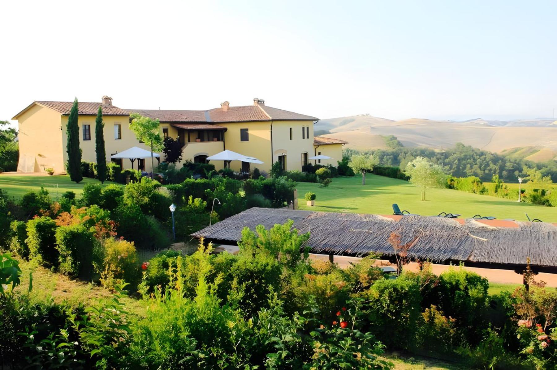 Agriturismo Caliano Asciano Bagian luar foto