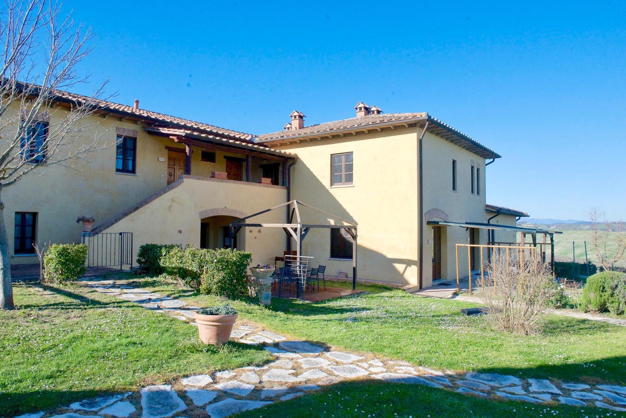 Agriturismo Caliano Asciano Bagian luar foto